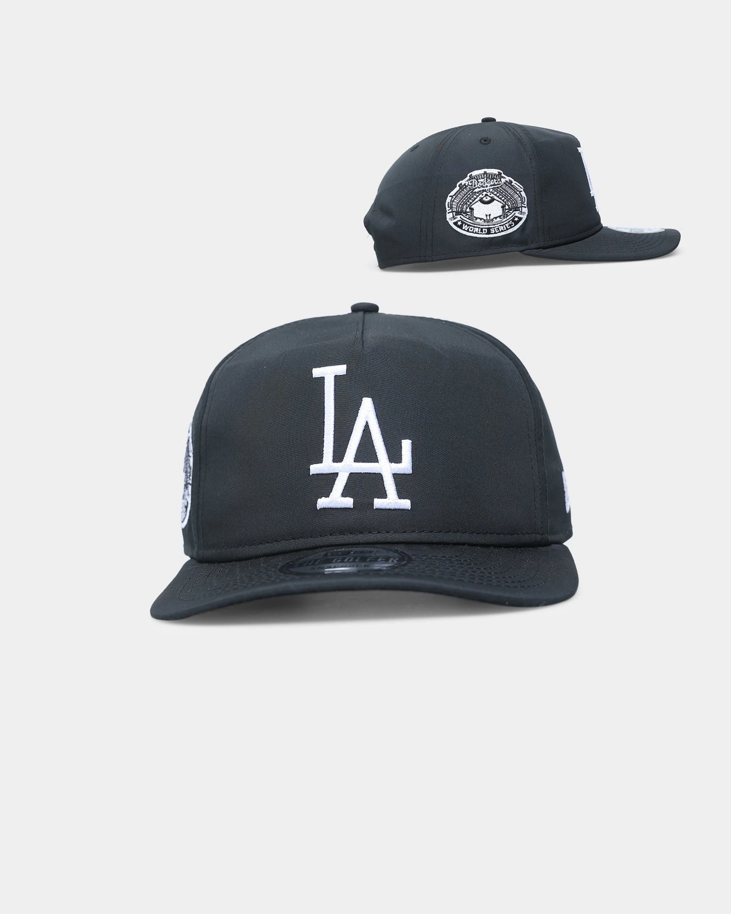 New Era Los Angeles Dodgers 1963 'Black & White World Series' Prolight Old Golfer Snapback Black/White New Era Los Angeles Dodgers 1963 'Black & White World Series' Prolight Old Golfer Snapback Black/White -Mitchell & Ness Shop 196175562921 default 0010
