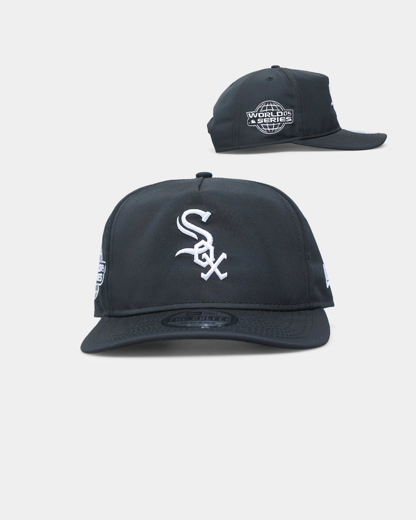 New Era Chicago White Sox 2005 'Black & White World Series' Prolight Old Golfer Snapback Black/White New Era Chicago White Sox 2005 'Black & White World Series' Prolight Old Golfer Snapback Black/White -Mitchell & Ness Shop 196175562976 default 0010