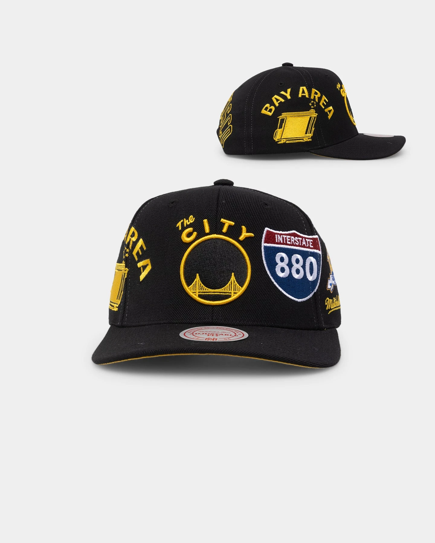 Mitchell & Ness Golden State Warriors 'Highway' Pro Crown Snapback Black Mitchell & Ness Golden State Warriors 'Highway' Pro Crown Snapback Black -Mitchell & Ness Shop 196294364086 mens 0010