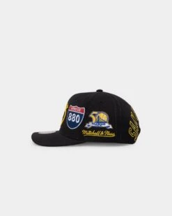 Mitchell & Ness Golden State Warriors 'Highway' Pro Crown Snapback Black 5 Mitchell & Ness Golden State Warriors 'Highway' Pro Crown Snapback Black -Mitchell & Ness Shop 196294364086 mens 0040