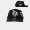 Mitchell & Ness Brooklyn Nets 'Highway' Pro Crown Snapback Black -Mitchell & Ness Shop 196294364109 mens 0010