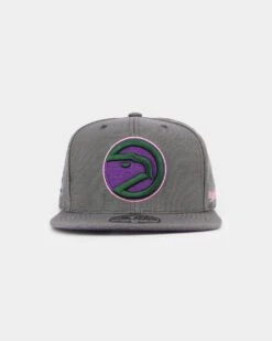 Mitchell & Ness Atlanta Hawks 'From Dusk' Fitted Grey