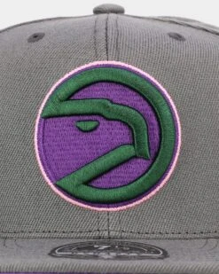Mitchell & Ness Atlanta Hawks 'From Dusk' Fitted Grey -Mitchell & Ness Shop 196294377536 default 0060