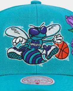 Mitchell & Ness Charlotte Hornets 'Roses HWC' Pro Crown Snapback Teal 8 Mitchell & Ness Charlotte Hornets 'Roses HWC' Pro Crown Snapback Teal -Mitchell & Ness Shop 196294381700 default 0060