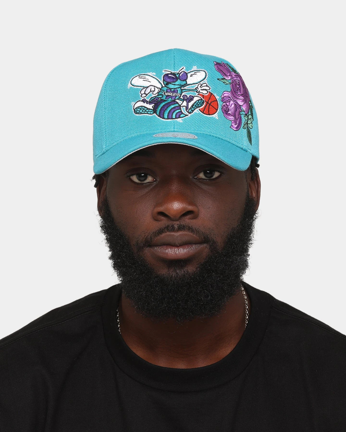 Mitchell & Ness Charlotte Hornets 'Roses HWC' Pro Crown Snapback Teal Mitchell & Ness Charlotte Hornets 'Roses HWC' Pro Crown Snapback Teal -Mitchell & Ness Shop 196294381700 mens 0100