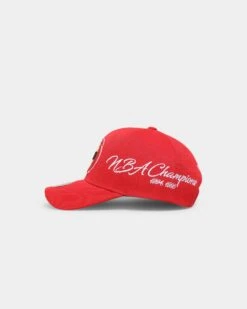 Mitchell & Ness Houston Rockets 'Champion Wrap Classic' Pro Crown Snapback Red -Mitchell & Ness Shop 196294382141 default 0040