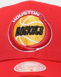 Mitchell & Ness Houston Rockets 'Champion Wrap Classic' Pro Crown Snapback Red -Mitchell & Ness Shop 196294382141 default 0050