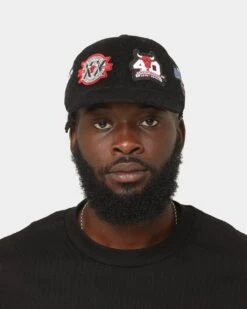 Mitchell & Ness Chicago Bulls 'Anniversary Patch' Deadstock Snapback Black -Mitchell & Ness Shop 196294436769 mens 0100