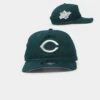 New Era Cincinnati Reds'Green & Cream' Old Golfer Snapback Dark Green 2 New Era Cincinnati Reds'Green & Cream' Old Golfer Snapback Dark Green -Mitchell & Ness Shop 196312168917 default 0010