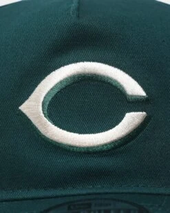 New Era Cincinnati Reds'Green & Cream' Old Golfer Snapback Dark Green -Mitchell & Ness Shop 196312168917 default 0050