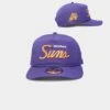 New Era Phoenix Suns 'Team Script' Prolight Old Golfer Snapback Original Team Colours -Mitchell & Ness Shop 196312427410 default 0010