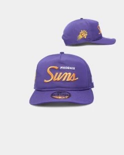 New Era Phoenix Suns 'Team Script' Prolight Old Golfer Snapback Original Team Colours