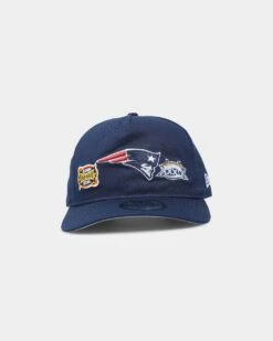 New Era New England Patriots 'Super Bowl Past Champions' Old Golfer Strapback Navy Blue -Mitchell & Ness Shop 196312589996 default 0010