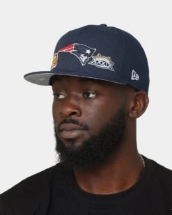 New Era New England Patriots 'Super Bowl Past Champions' 59FIFTY Fitted OTC -Mitchell & Ness Shop 196312591920 mens 0011