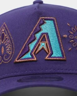 New Era Arizona Diamondbacks 'OG Team Paisley Embroidery' 9FORTY A-Frame Snapback Original Team Colours -Mitchell & Ness Shop 196313044463 default 0050