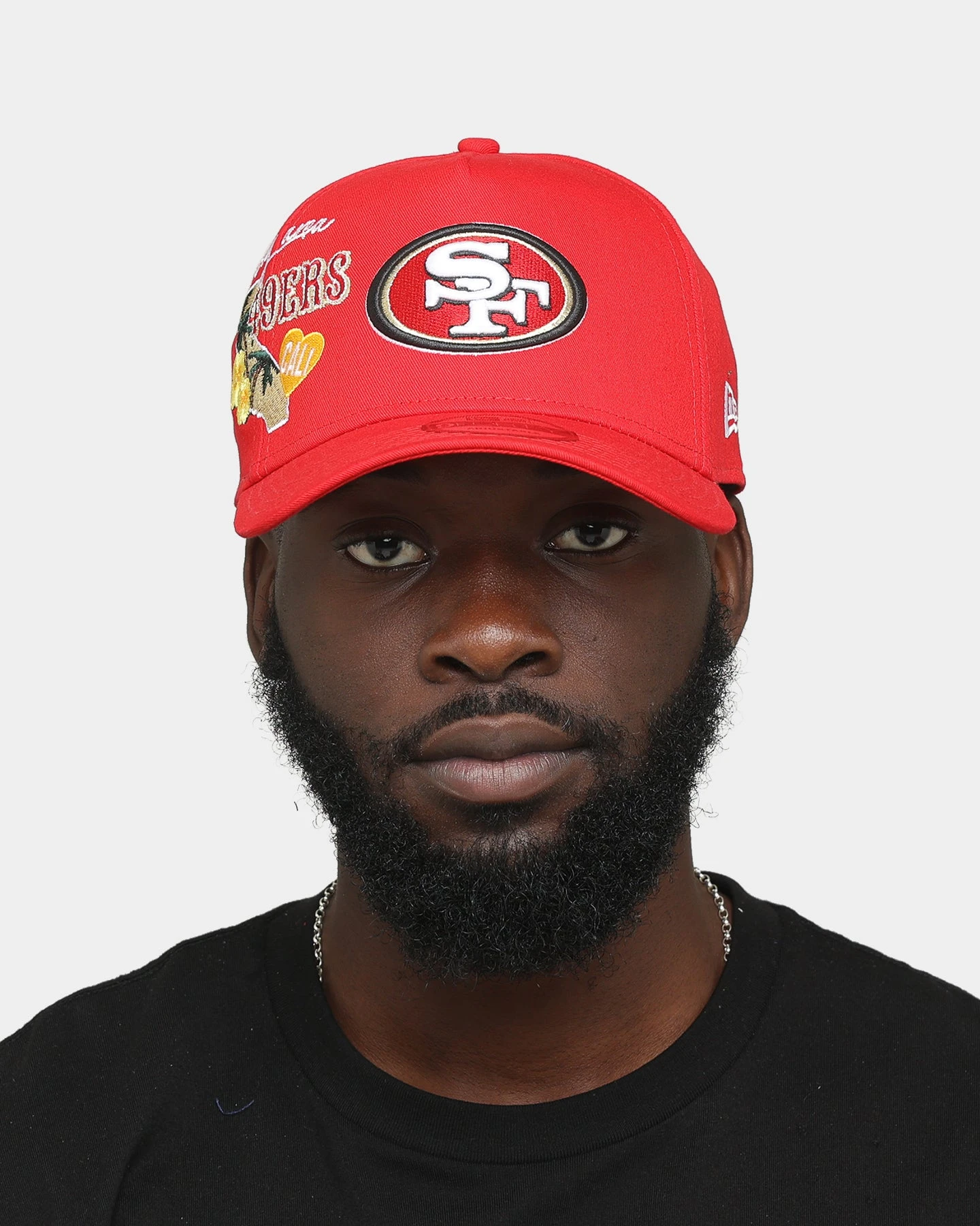 New Era San Francisco 49ers 'City Cluster' 9FORTY A-Frame Snapback Red New Era San Francisco 49ers 'City Cluster' 9FORTY A-Frame Snapback Red -Mitchell & Ness Shop 196313253346 mens 0011