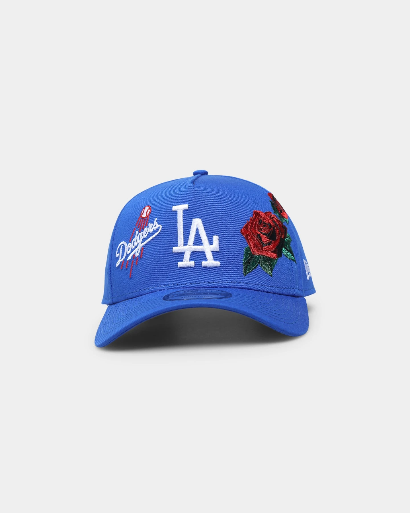 New Era Los Angeles Dodgers Rose Emblem 9Forty A-Frame Snapback Blue New Era Los Angeles Dodgers Rose Emblem 9Forty A-Frame Snapback Blue -Mitchell & Ness Shop 196313253414 default 0010