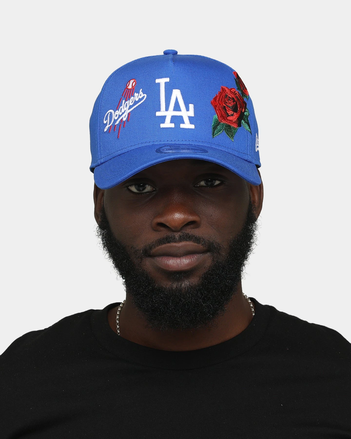 New Era Los Angeles Dodgers Rose Emblem 9Forty A-Frame Snapback Blue New Era Los Angeles Dodgers Rose Emblem 9Forty A-Frame Snapback Blue -Mitchell & Ness Shop 196313253414 mens 0011
