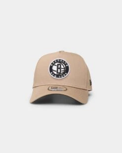 New Era Brooklyn Nets 'Camel Black White' 9FORTY K-Frame Snapback Camel/Black