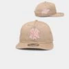 New Era New York Yankees 'Tumbleweed Sundae' Old Golfer Snapback Khaki/Pink -Mitchell & Ness Shop 196313870703 default 0010