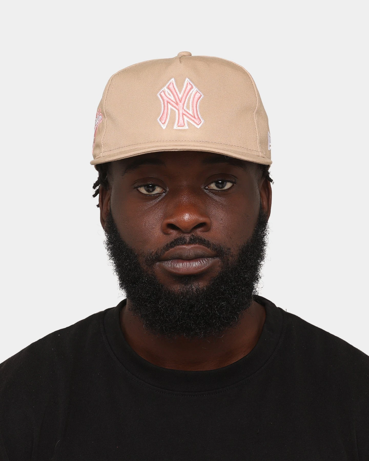 New Era New York Yankees 'Tumbleweed Sundae' Old Golfer Snapback Khaki/Pink New Era New York Yankees 'Tumbleweed Sundae' Old Golfer Snapback Khaki/Pink -Mitchell & Ness Shop 196313870703 mens 0100