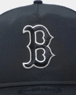 New Era Boston Red Sox 'Black Stone' Prolight Old Golfer Trucker Snapback Black/Stone -Mitchell & Ness Shop 196313985490 default 0050