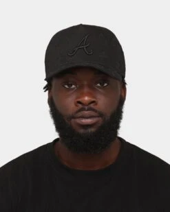 New Era Atlanta Braves 'Paisley All Over' 9FORTY A-Frame Snapback Paisley/Black -Mitchell & Ness Shop 196315936902 mens 0100