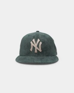 New Era New York Yankees 'Forest Suede & Camel' 59FIFTY Fitted Dark Green