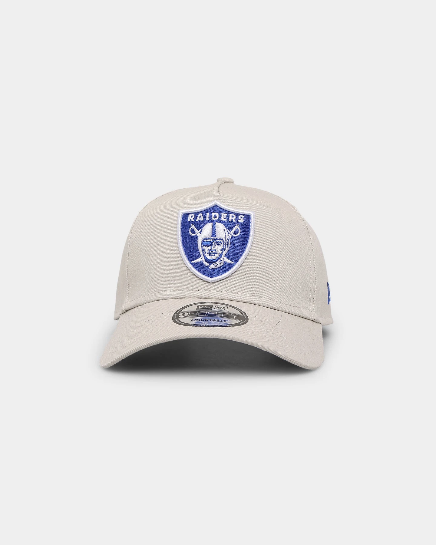 New Era Las Vegas Raiders 'Stone Royal' 9FORTY A-Frame Snapback Stone/Royal New Era Las Vegas Raiders 'Stone Royal' 9FORTY A-Frame Snapback Stone/Royal -Mitchell & Ness Shop 196499496728 default 0010