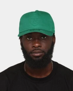 New Era Las Vegas Raiders 'Kelly Green Embossed Logo' Old Golfer Snapback Kelly Green -Mitchell & Ness Shop 196499822633 mens 0100