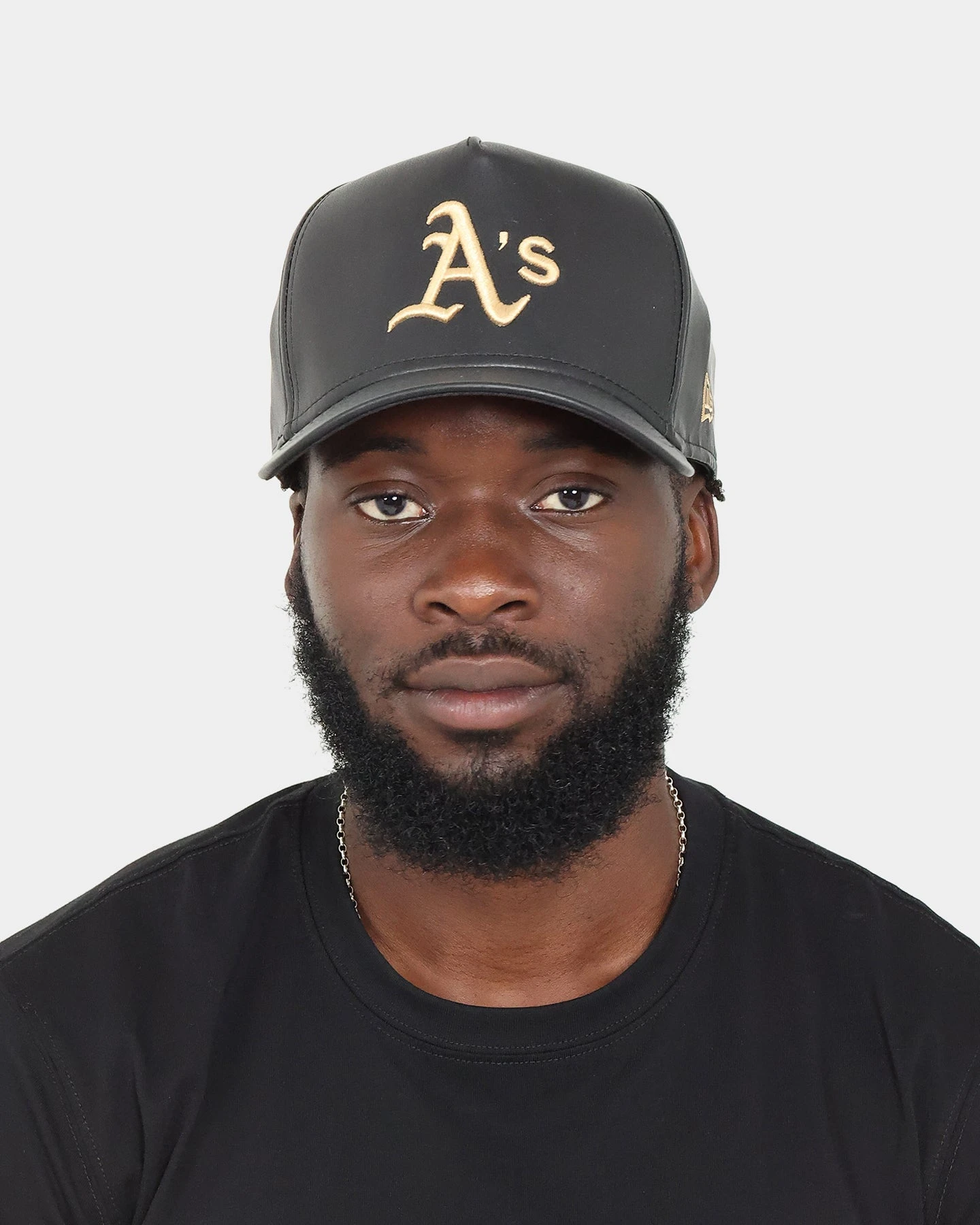 New Era Oakland Athletics "Black Tan PU Leather" 9FORTY K-Frame Snapback Black/Tan New Era Oakland Athletics "Black Tan PU Leather" 9FORTY K-Frame Snapback Black/Tan -Mitchell & Ness Shop 196499882248 mens 0100