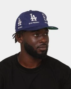 New Era Los Angeles Dodgers 'Logo Evolution' Golfer Snapback Golfer Collection Dark Royal 3 New Era Los Angeles Dodgers 'Logo Evolution' Golfer Snapback Golfer Collection Dark Royal -Mitchell & Ness Shop 196500152209 mens 0011