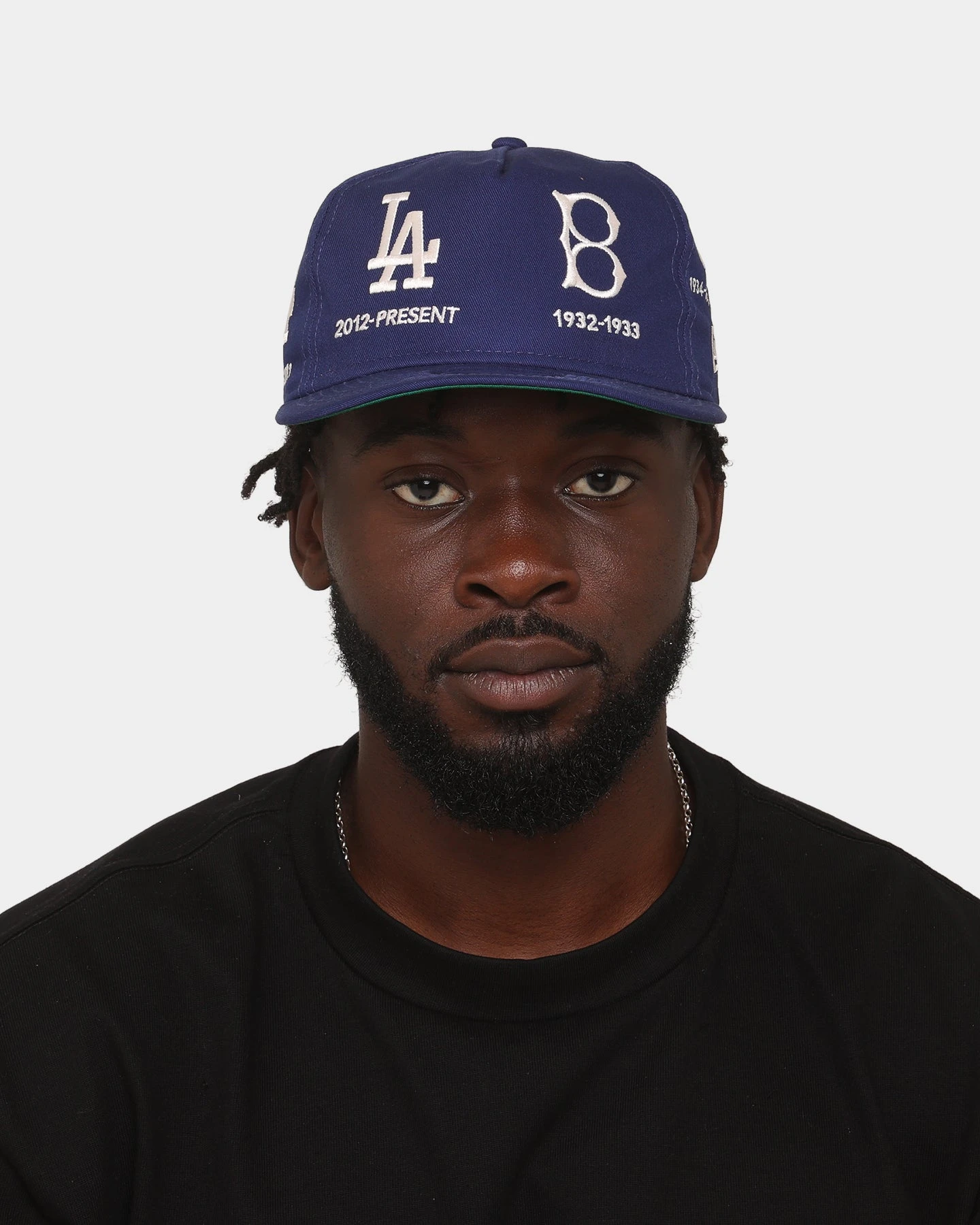 New Era Los Angeles Dodgers 'Logo Evolution' Golfer Snapback Golfer Collection Dark Royal New Era Los Angeles Dodgers 'Logo Evolution' Golfer Snapback Golfer Collection Dark Royal -Mitchell & Ness Shop 196500152209 mens 0100