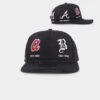 New Era Atlanta Braves 'Logo Evolution' Golfer Snapback Golfer Collection Navy