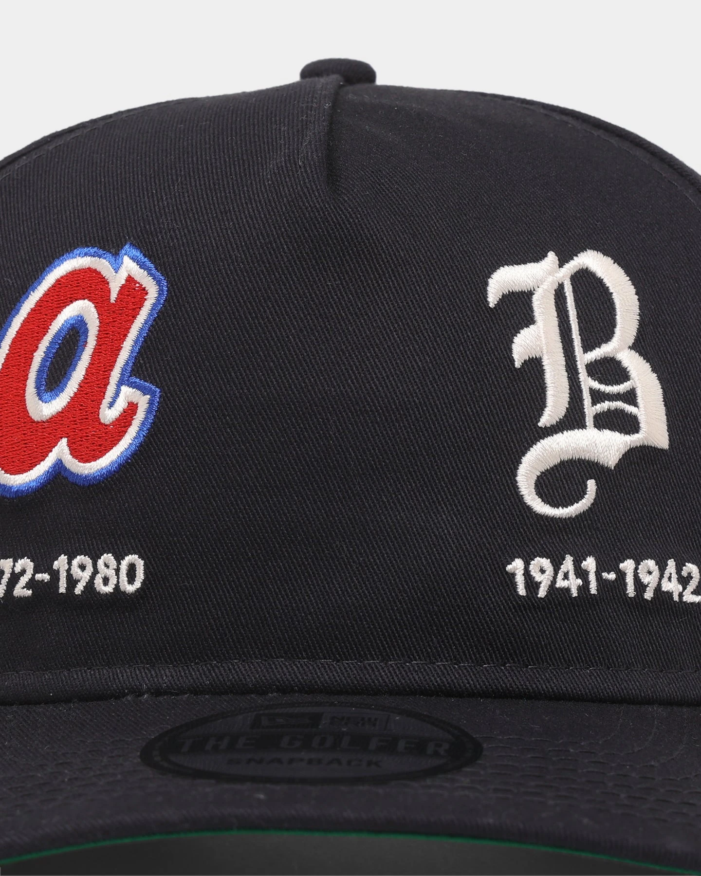 New Era Atlanta Braves 'Logo Evolution' Golfer Snapback Golfer Collection Navy New Era Atlanta Braves 'Logo Evolution' Golfer Snapback Golfer Collection Navy -Mitchell & Ness Shop 196500152643 default 0050