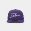 New Era Los Angeles Lakers 'OTC Chrome Prolight' Golfer Snapback Purple -Mitchell & Ness Shop 196500152902 default 0010