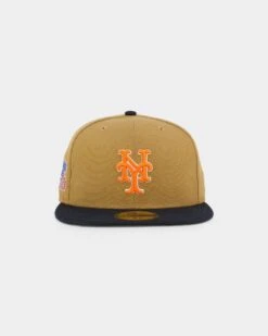 New Era New York Mets 'Midnight Harvest 2-Tone' 59FIFTY Fitted Wheat/Navy