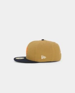 New Era New York Mets 'Midnight Harvest 2-Tone' 59FIFTY Fitted Wheat/Navy -Mitchell & Ness Shop 196500159628 default 0040