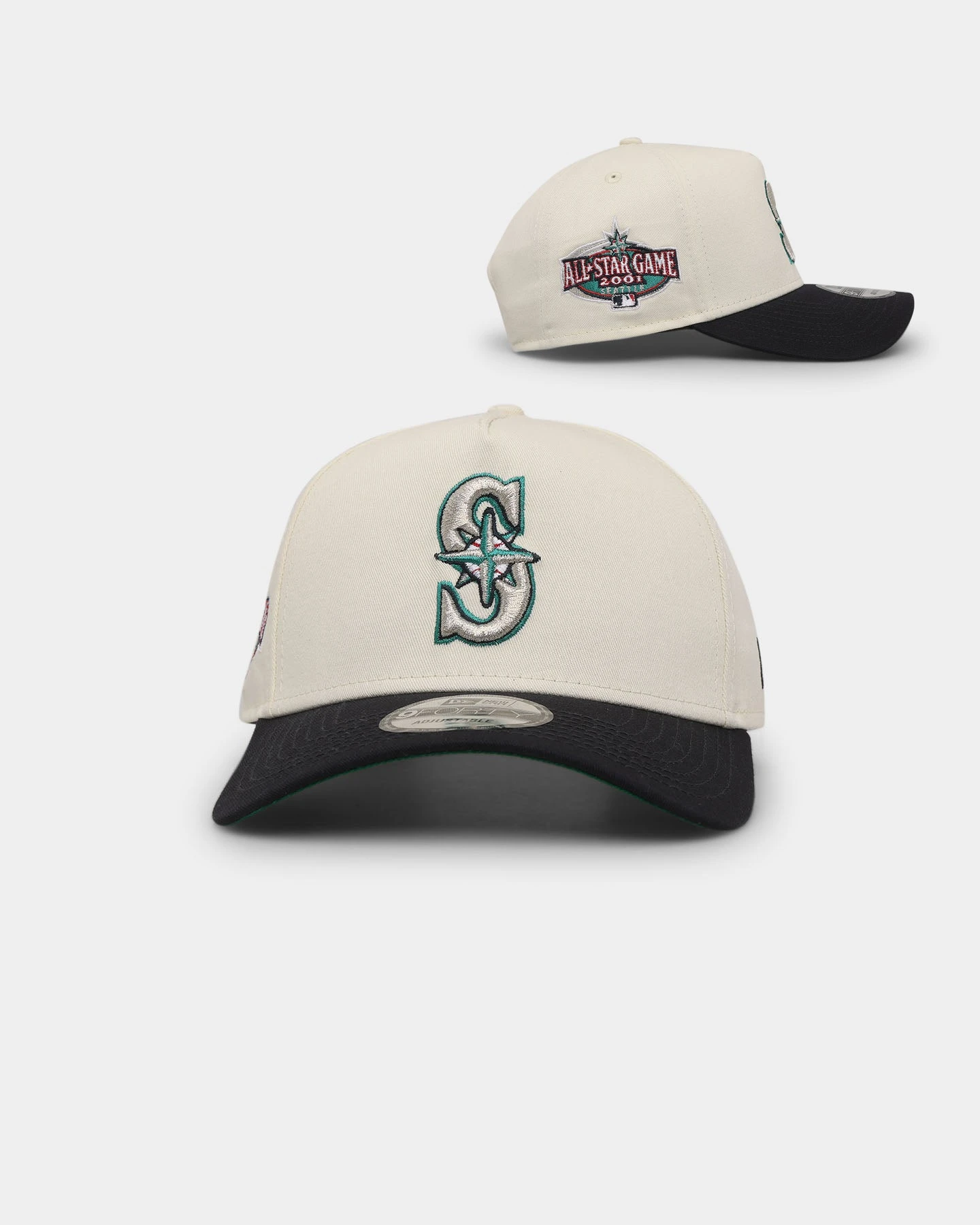 New Era Seattle Mariners 'All Star Game' 9FORTY A-Frame Snapback Chrome White/Original Team Colours New Era Seattle Mariners 'All Star Game' 9FORTY A-Frame Snapback Chrome White/Original Team Colours -Mitchell & Ness Shop 196500963874 default 0010