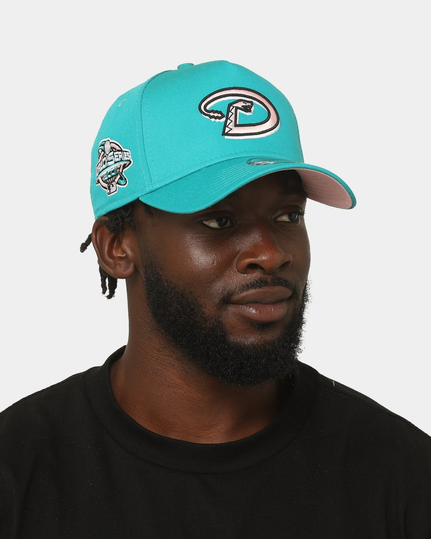 New Era Arizona Diamondbacks 'Teal Pink' 9FORTY A-Frame Snapback Teal/Pink New Era Arizona Diamondbacks 'Teal Pink' 9FORTY A-Frame Snapback Teal/Pink -Mitchell & Ness Shop 196501004675 mens 0011