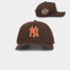 New Era New York Yankees 'Walnut Orange' 9FORTY A-Frame Snapback Brown/Orange -Mitchell & Ness Shop 196501050160 default 0010