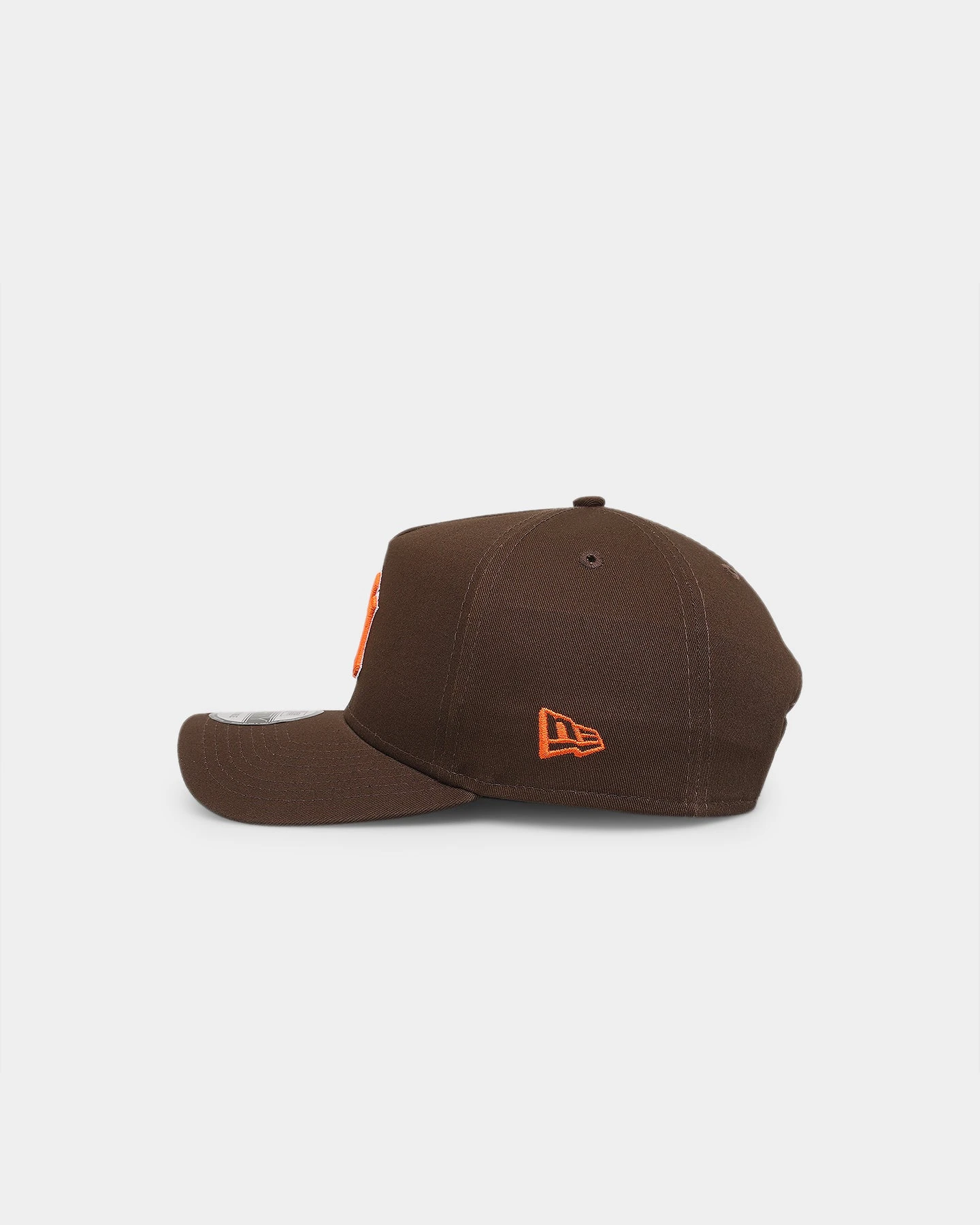 New Era New York Yankees 'Walnut Orange' 9FORTY A-Frame Snapback Brown/Orange New Era New York Yankees 'Walnut Orange' 9FORTY A-Frame Snapback Brown/Orange -Mitchell & Ness Shop 196501050160 default 0040