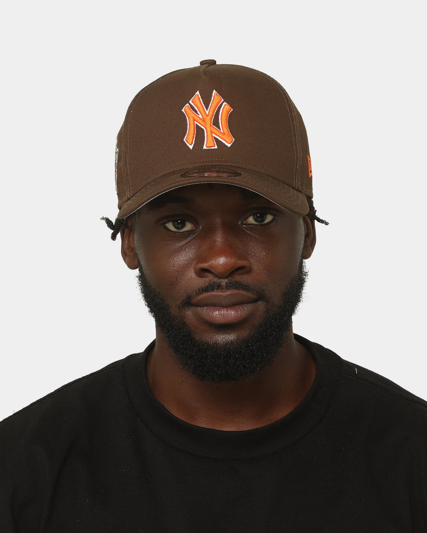 New Era New York Yankees 'Walnut Orange' 9FORTY A-Frame Snapback Brown/Orange New Era New York Yankees 'Walnut Orange' 9FORTY A-Frame Snapback Brown/Orange -Mitchell & Ness Shop 196501050160 mens 0100
