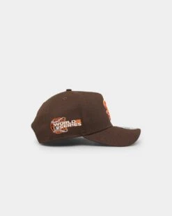 New Era Chicago White Sox 'Walnut Orange' 9FORTY A-Frame Snapback Brown/Orange -Mitchell & Ness Shop 196501050375 default 0030