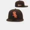New Era Chicago White Sox 'Walnut Orange' 59FIFTY Fitted Brown/Orange -Mitchell & Ness Shop 196501055400 default 0010