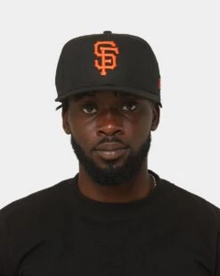 New Era San Francisco Giants 9FIFTY Snapback Black/Original Team Colours 9 New Era San Francisco Giants 9FIFTY Snapback Black/Original Team Colours -Mitchell & Ness Shop 196819010788 mens 0100
