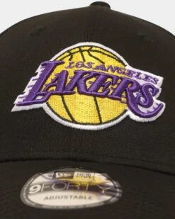 New Era Los Angeles Lakers Core 9FORTY Casual Strapback Black/Original Team Colours 6 New Era Los Angeles Lakers Core 9FORTY Casual Strapback Black/Original Team Colours -Mitchell & Ness Shop 196819011570 default 0050