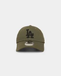 New Era Los Angeles Dodgers Core 9FORTY Casual Strapback Olive/Black