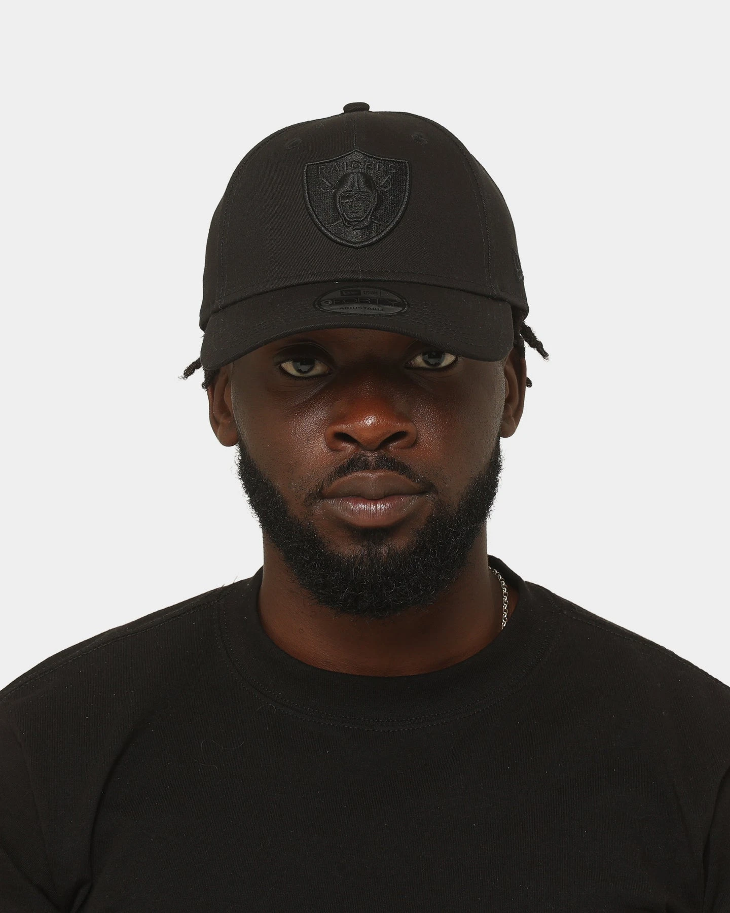 New Era Las Vegas Raiders 'Black On Black' 9FORTY Casual Strapback Black/Black New Era Las Vegas Raiders 'Black On Black' 9FORTY Casual Strapback Black/Black -Mitchell & Ness Shop 196819011679 mens 0100