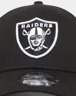 New Era Las Vegas Raiders Core Team 9FORTY Casual Strapback Black/White -Mitchell & Ness Shop 196819011686 default 0050